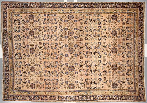 Appraisal: A Malayer carpet Central Persia late th century size approximately