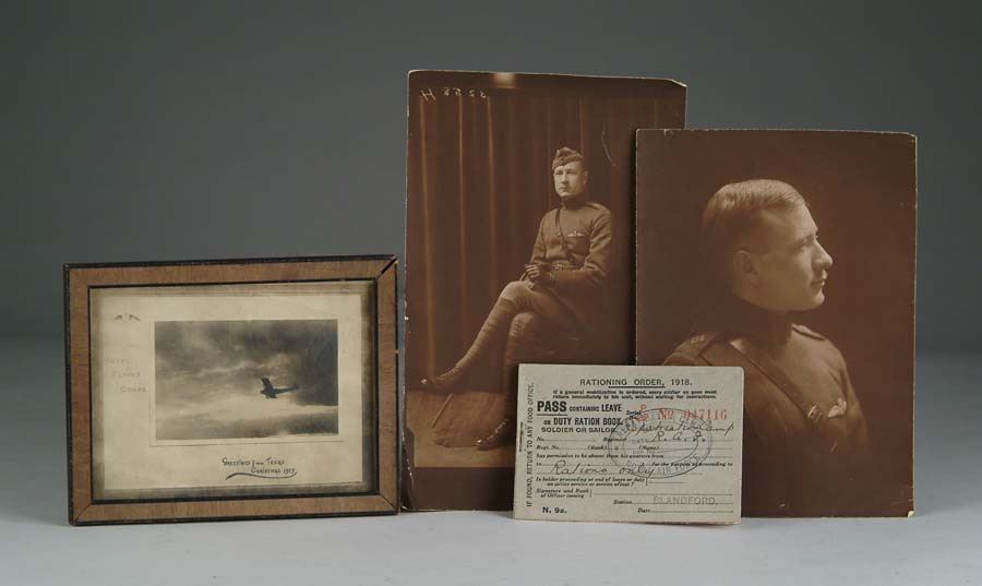 Appraisal: LOT OF PHOTOGRAPHS AND EPHEMERA OF LT HENRY RUDOLF NO