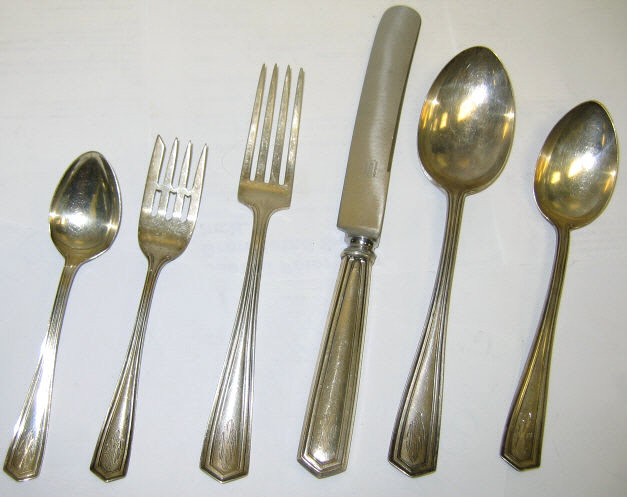 Appraisal: INTERNATIONAL SILVER CO MERIDEN CT Sterling silver flatware service Brandon