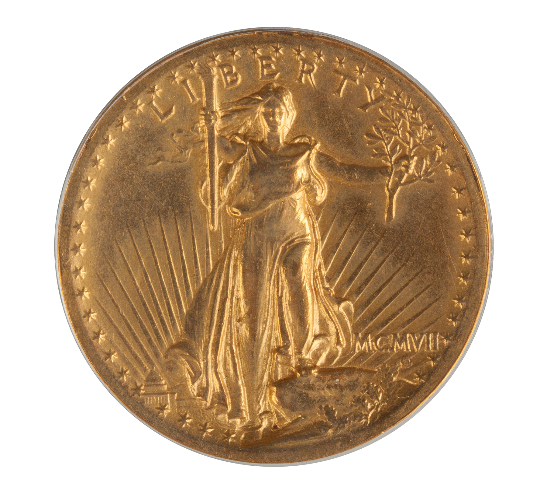 Appraisal: Twenty Dollar High Relief Standing Liberty Gold Coin PCGS grading