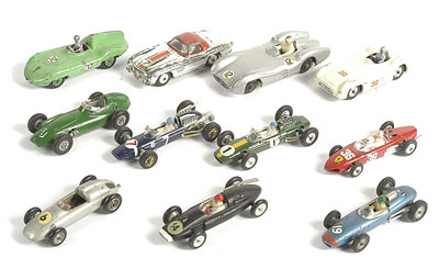 Appraisal: Dinky Corgi Solido Crescent a group of mainly Formula Racers