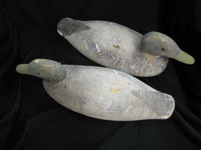 Appraisal: Carved Wooden Duck Decoysby Earl Blakeman Victor ''