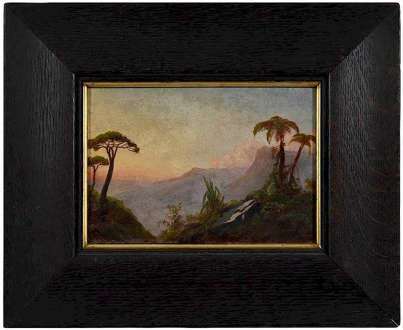 Appraisal: American School th early th century South American Landscape Study