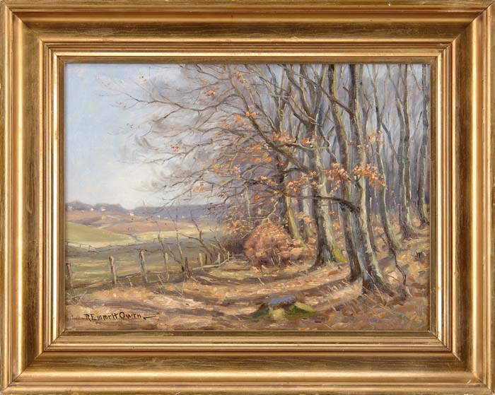 Appraisal: ROBERT EMMETT OWEN American - LATE FALL LANDSCAPE Oil on