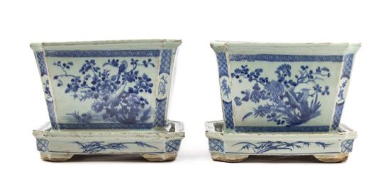 Appraisal: Sale Lot A Pair of Chinese Blue and White Porcelain