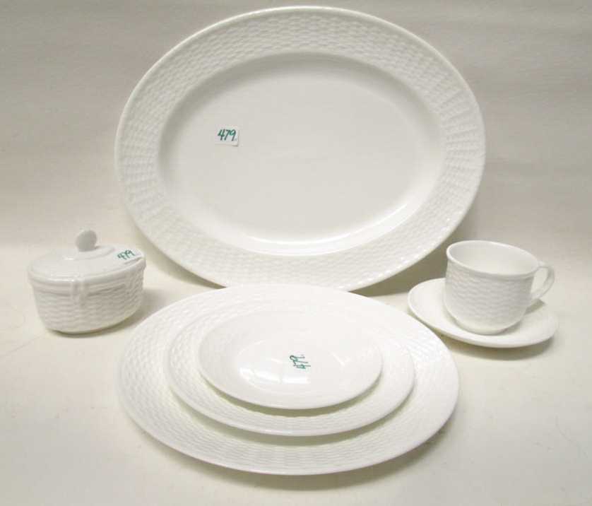 Appraisal: WEDGWOOD NANTUCKET CHINA SET sixty-five pieces comprised of dinner plates