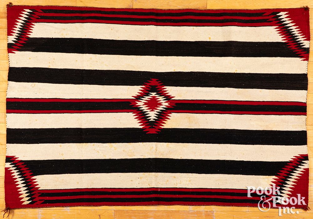 Appraisal: Navajo Indian Third Phase Chief's blanket Navajo Indian Third Phase