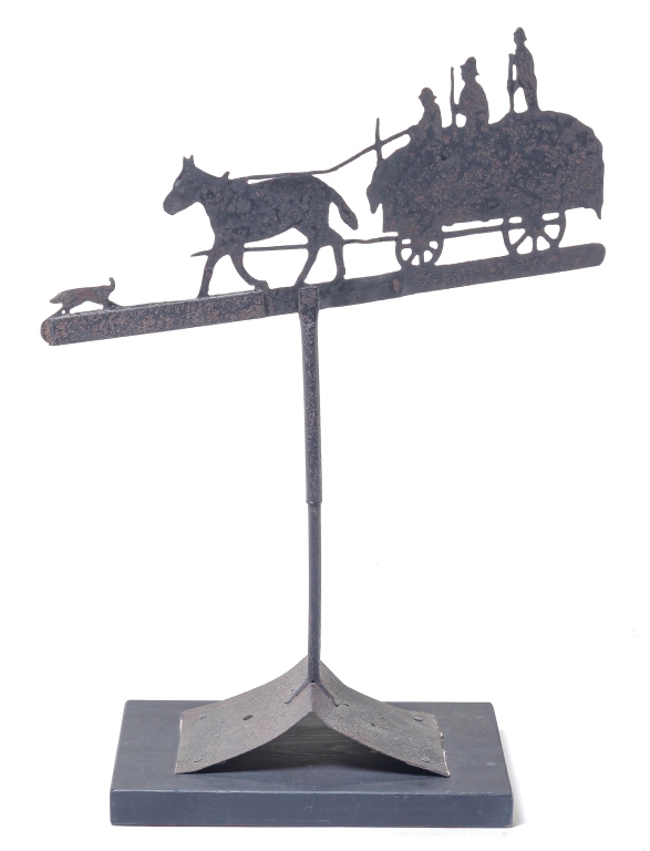 Appraisal: OHIO FOLK ART WEATHERVANE Found in Knox County Ohio late