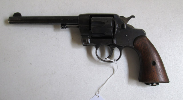 Appraisal: COLT U S ARMY MODEL DOUBLE ACTION REVOLVER caliber barrel