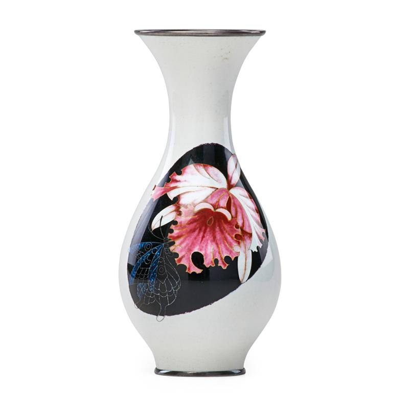 Appraisal: JAPANESE CLOISONNE VASE Condition Report