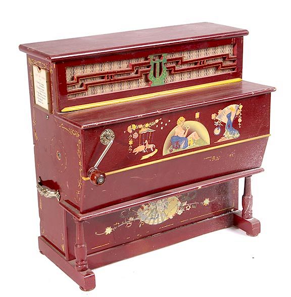 Appraisal: ROLLER ORGAN MUSIC BOX ROLLER ORGAN MUSIC BOX IN FINE