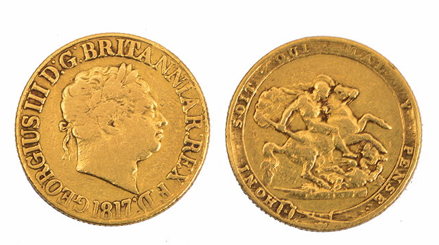 Appraisal: A GEORGE III SOVEREIGN dated