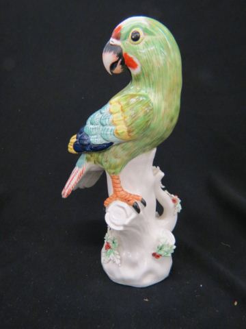 Appraisal: Mottahedeh Porcelain Figurine of a Parrot excellent