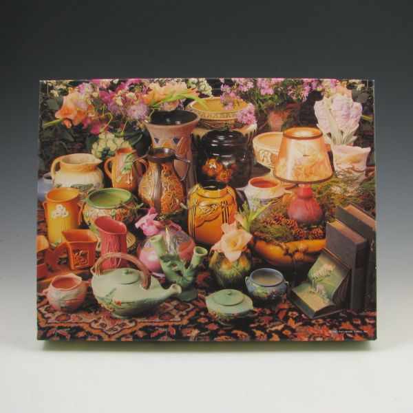 Appraisal: The Art of Pottery -piece jigsaw puzzle with Roseville and