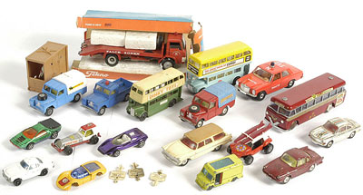 Appraisal: Corgi Dinky Tekno a mixed group of unboxed diecast To