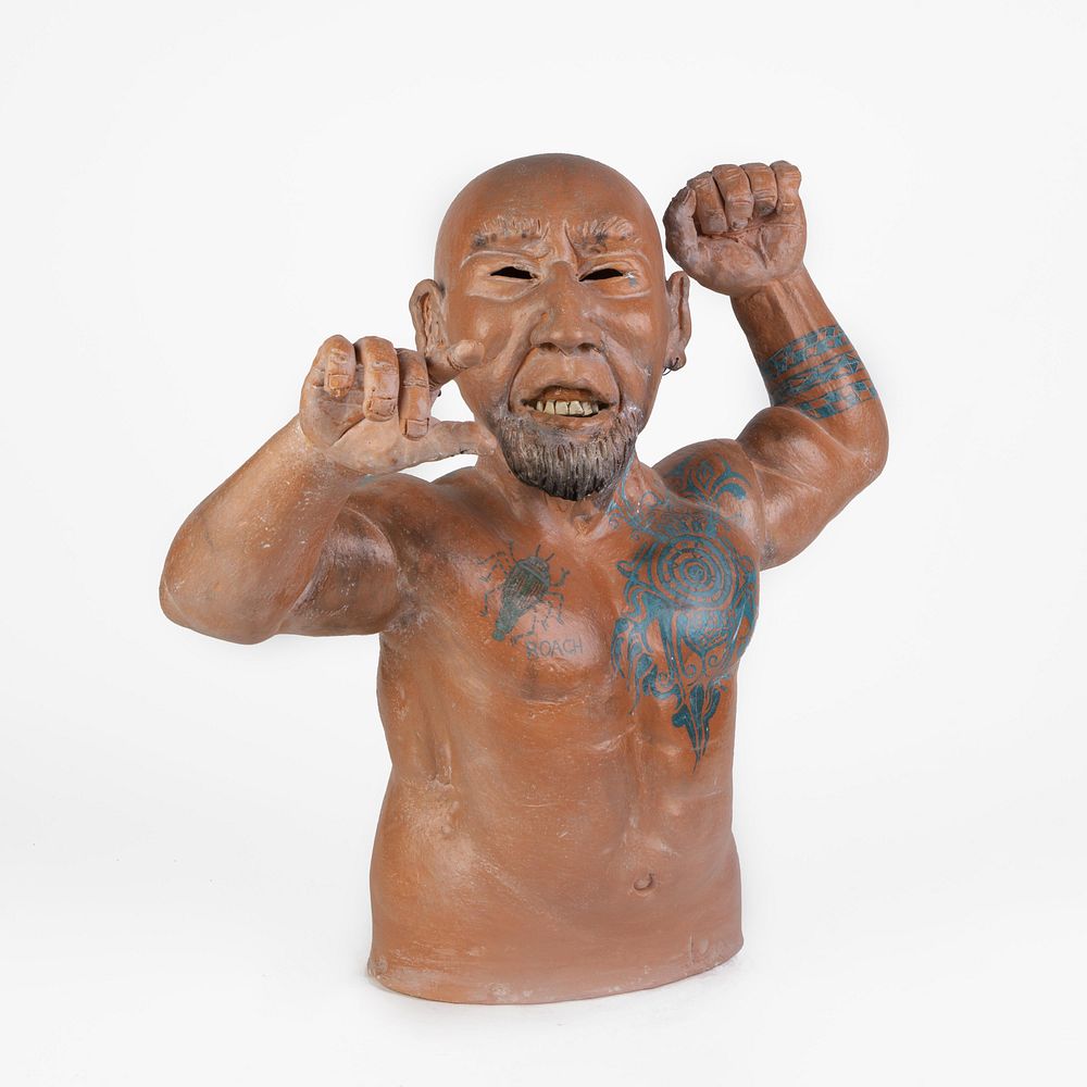 Appraisal: Joe Mariscal Roach Joe Mariscal b Roach glazed ceramic mixed