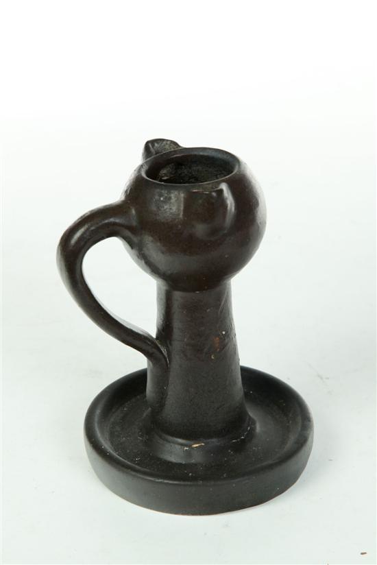 Appraisal: GREASE LAMP Attributed to Samuel Routson Doylestown Wayne County Ohio