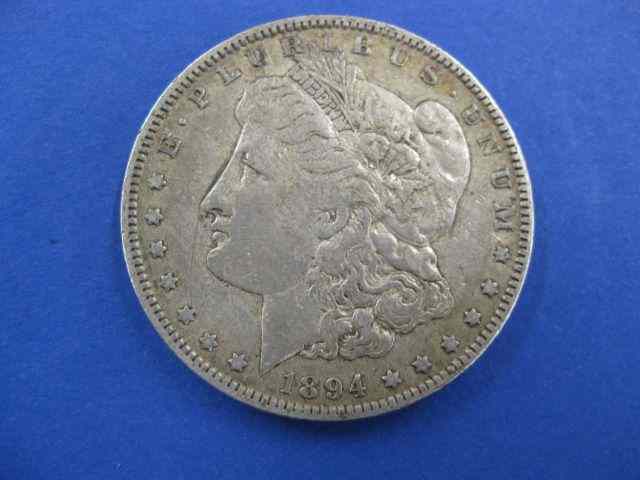 Appraisal: -O U S Morgan Silver Dollar extra fine lower mintage