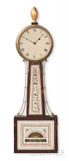 Appraisal: Simon Willard Patent Timepiece or Banjo Clock Simon Willard Patent