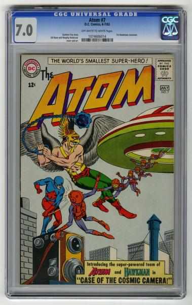 Appraisal: Atom CGC D C Comics - Gardner Fox story with