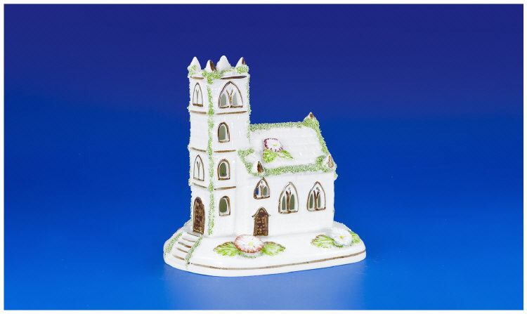 Appraisal: Coalport Village Church Bone China