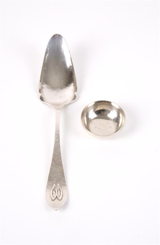 Appraisal: An American Sterling Silver Server Kalo Length inches