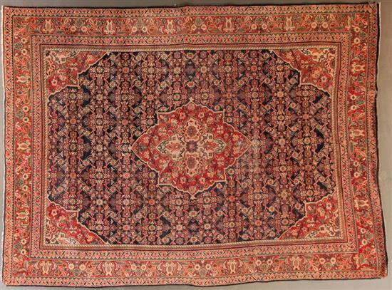 Appraisal: Semi-antique Mahal carpet Iran circa x