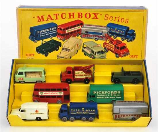 Appraisal: Matchbox - Series G- Commercial Vehicles Gift Set including c