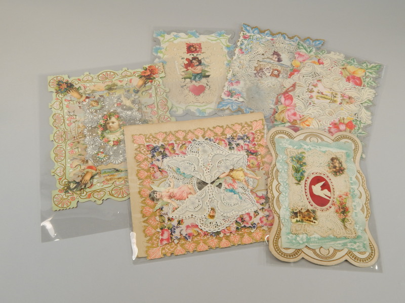 Appraisal: Various Victorian Valentine cards etc