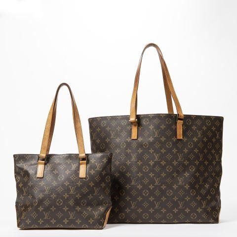 Appraisal: lot of Louis Vuitton bags in brown monogram coated canvas