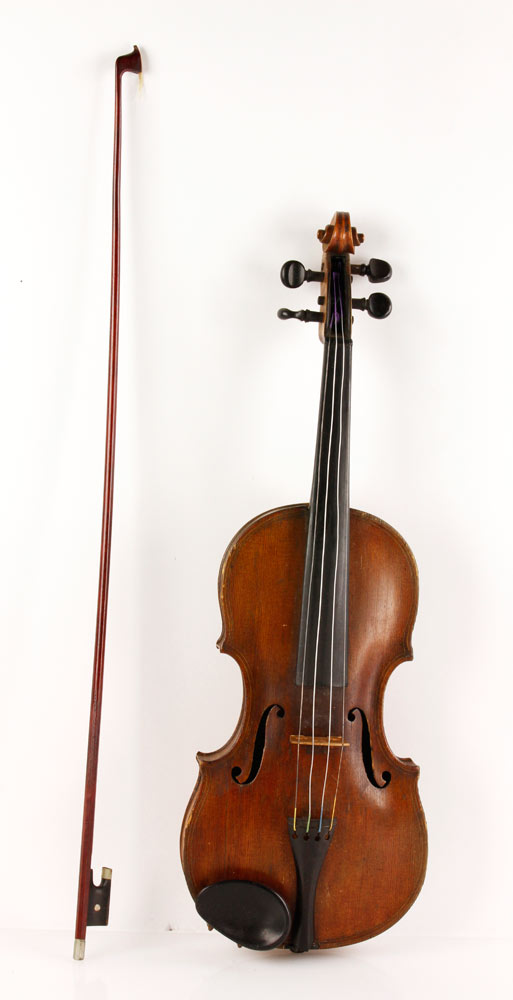 Appraisal: - th C German Violin th century German violin with