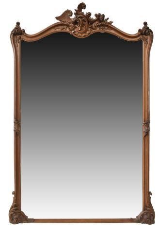 Appraisal: French Louis XV style mirror late th early th c