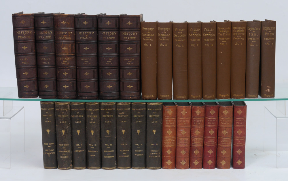 Appraisal: COLLECTION OF ANTIQUARIAN BOOKS books total to include volumes ''A