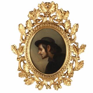 Appraisal: after Carlo Dolci Italian - Portrait of a Ma oil