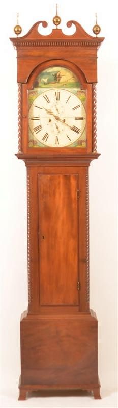 Appraisal: John Yates Scottish Federal Tall Case Clock John Yates Shettleston