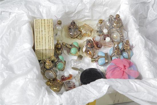 Appraisal: TWENTY-FIVE PRINCE MATCHABELLI PERFUME BOTTLES AND BOXES 'Stradivari' inroduced one