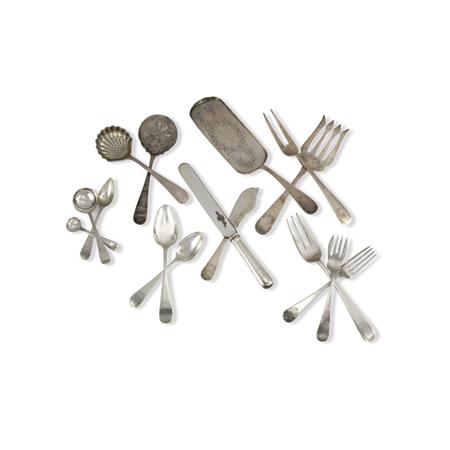 Appraisal: Assembled American Sterling Silver Flatware Service Estimate -