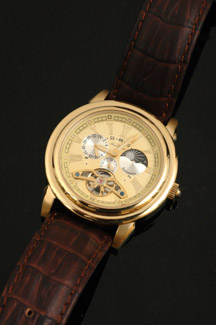 Appraisal: GENTS LUCIEN PICCARD CHRONOGRAPH WRISTWATCH BOXED