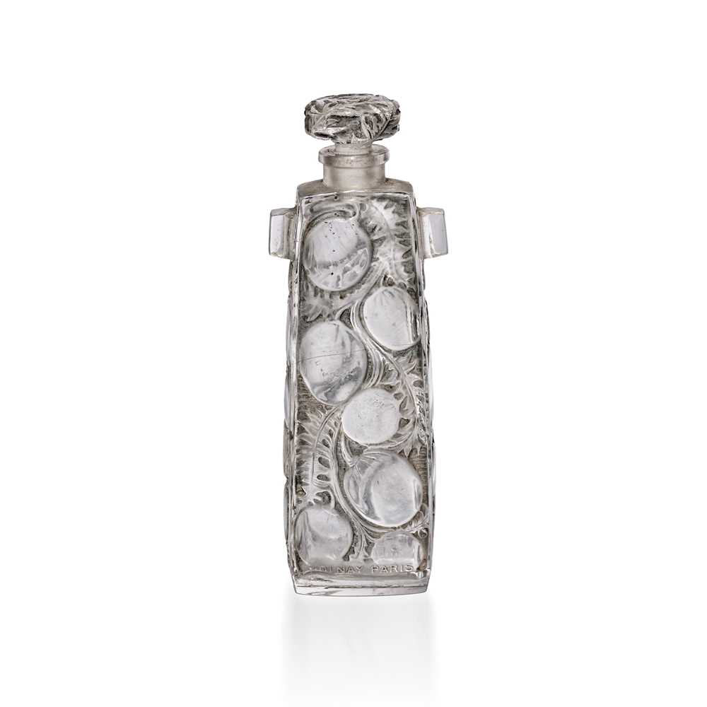 Appraisal: REN LALIQUE FRENCH - A AMBRE DE SIAM SCENT BOTTLE