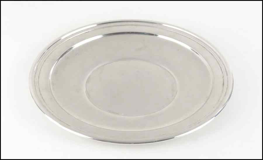 Appraisal: RANDAHL STERLING SILVER TRAY Diameter '' Wt ozt Condition No