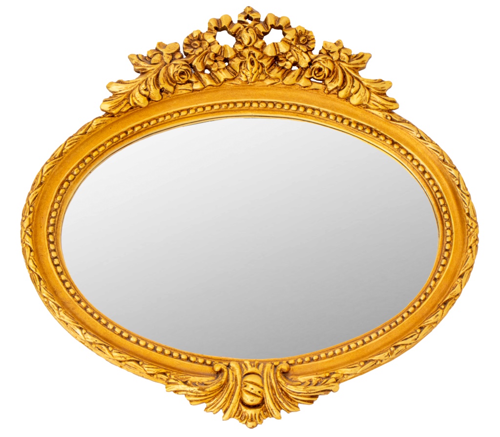 Appraisal: FRENCH LOUIS XVI REVIVAL GILTWOOD MIRROR French Louis XVI revival