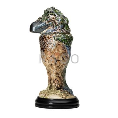 Appraisal: ROBERT W MARTIN - MARTIN BROTHERS Small glazed stoneware bird