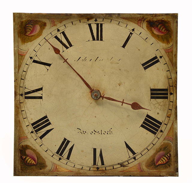 Appraisal: A THIRTY HOUR LONGCASE CLOCK posted movement the ten inch