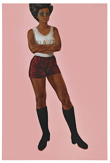 Appraisal: BARKLEY L HENDRICKS - Bid' Em In Slave Angie Oil