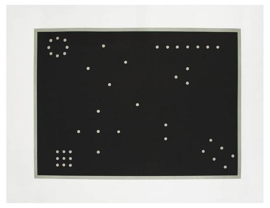 Appraisal: Mel Bochner b rules of interference etching with aquatint printed