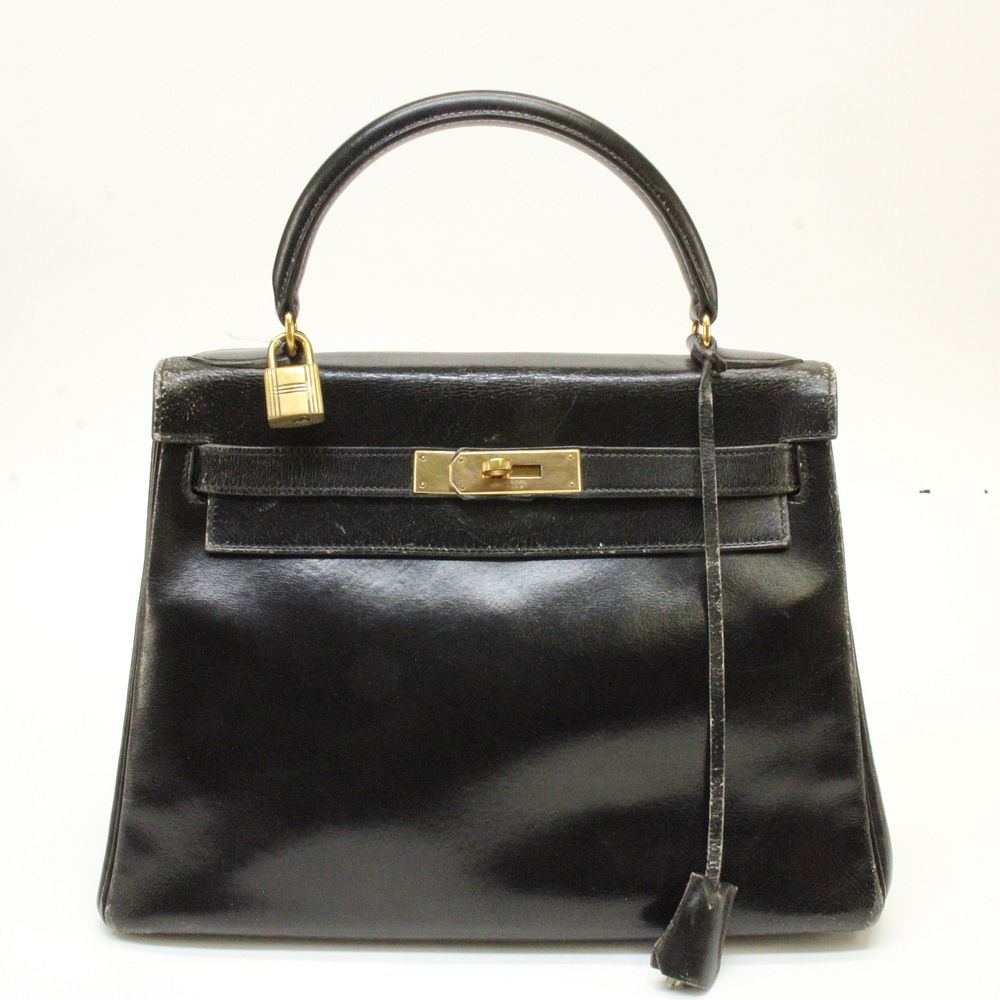 Appraisal: Vintage Hermes Kelly circa A vintage Hermes Kelly Retourne in