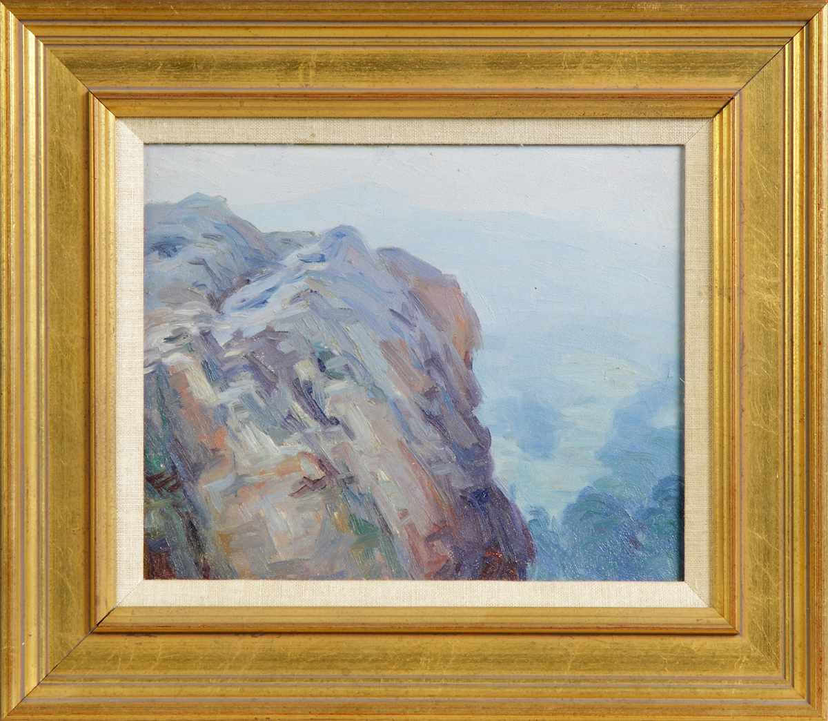 Appraisal: George Renouard American - ''Wet Rocks Sachem's Head Grimfield MA''