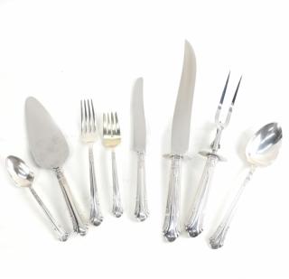 Appraisal: Piece Gorham Sterling Flatware Set Shamrock sterling silver flatware Bears