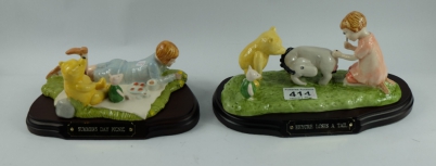 Appraisal: Royal Doulton Winnie The Pooh tableaus Summers Day Picnic WP