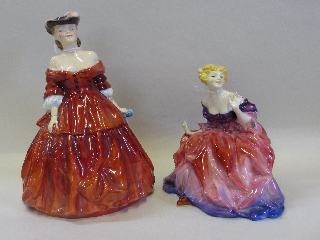 Appraisal: Two Doulton ladies Lady Fayre HN def and Vivienne HN